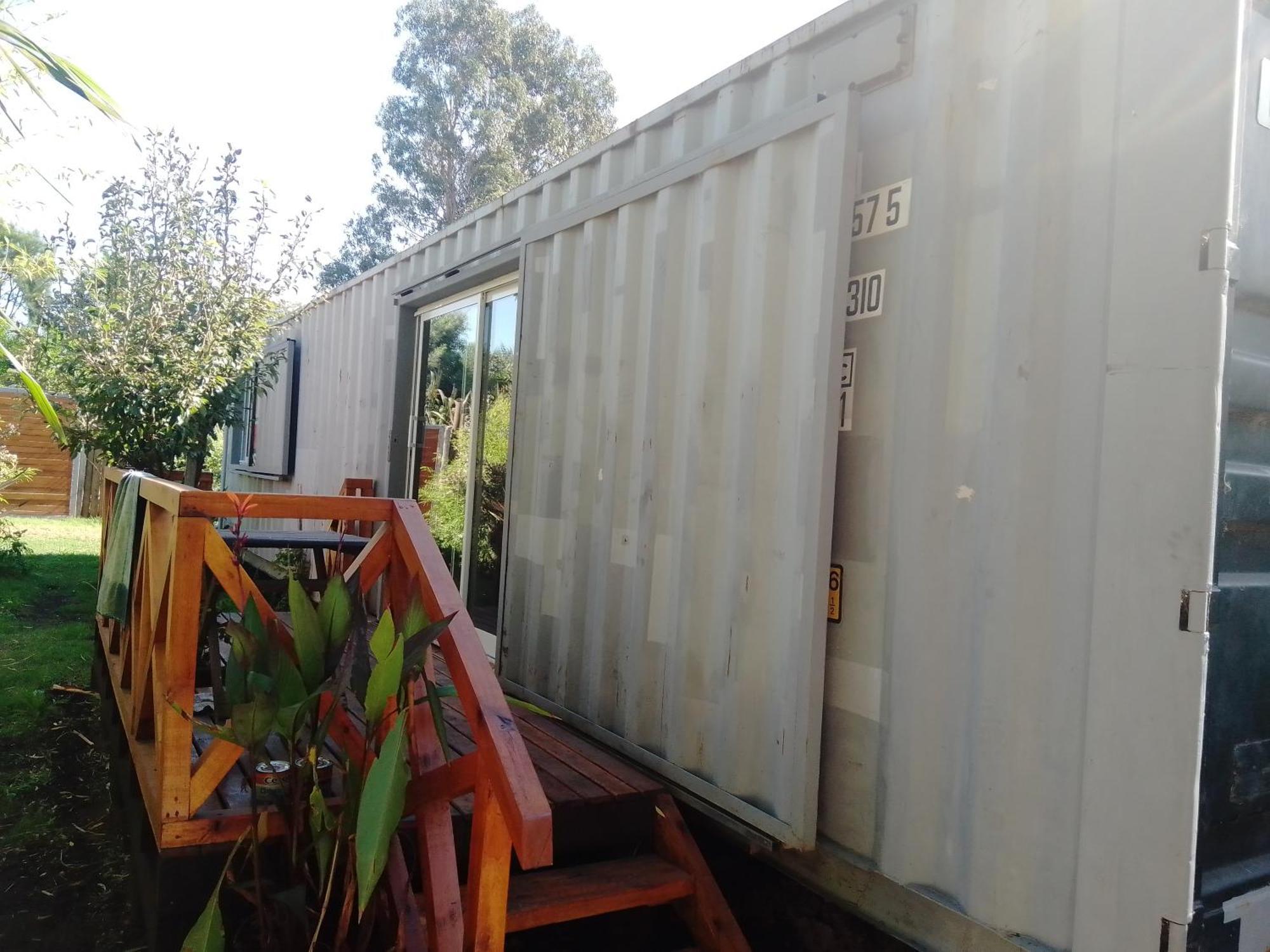 Foresta Acantilados, Casa Container Y Cabana De Troncos مار ديل بلاتا المظهر الخارجي الصورة