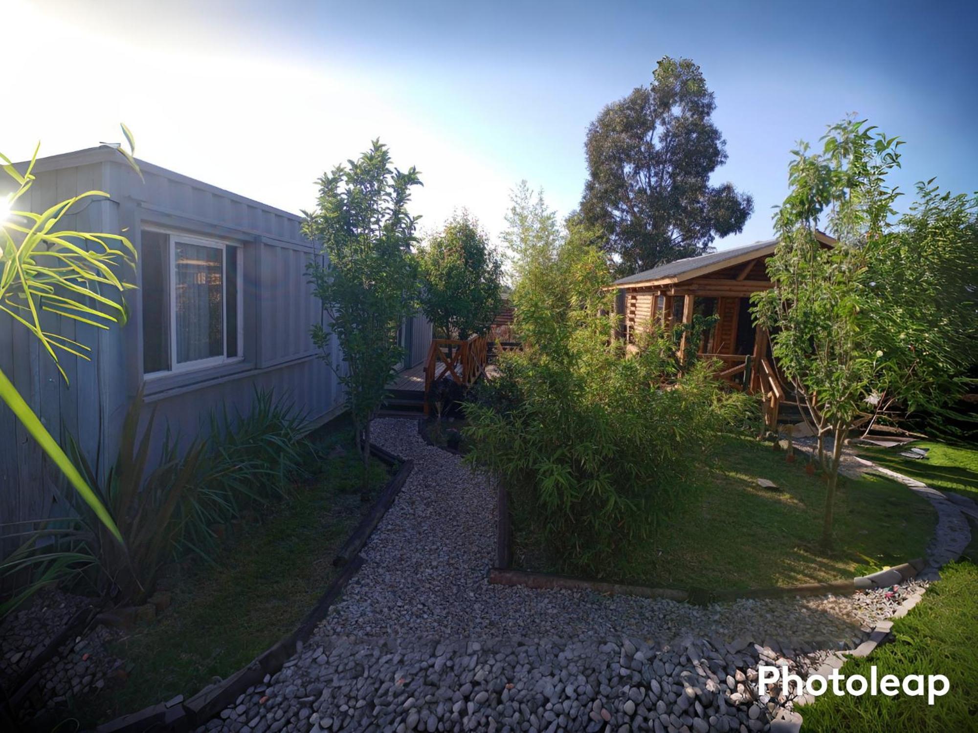 Foresta Acantilados, Casa Container Y Cabana De Troncos مار ديل بلاتا المظهر الخارجي الصورة