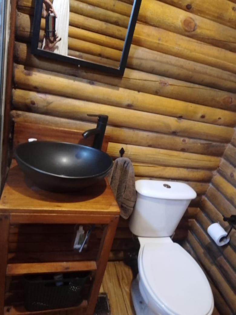 Foresta Acantilados, Casa Container Y Cabana De Troncos مار ديل بلاتا المظهر الخارجي الصورة